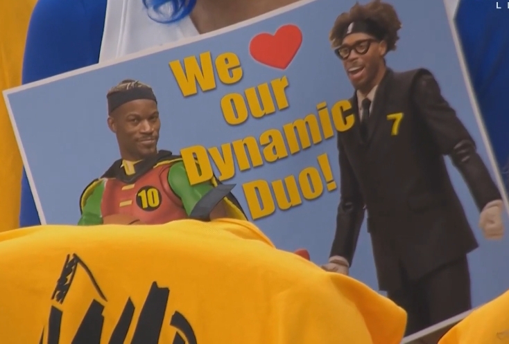 罗宾&阿福！勇蜜制作巴特勒❤️希尔德海报：我们活泼的双人组！