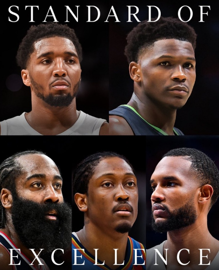 哈登华子等5位代言人进最佳阵！阿迪官方：你们的成就 我们的标准