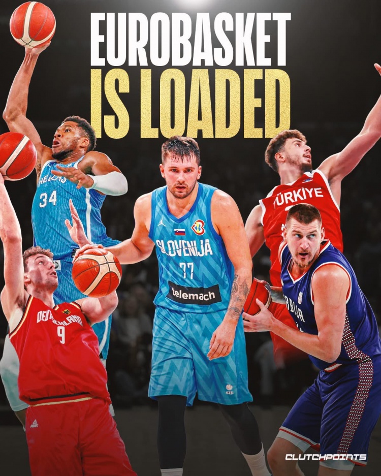 星光熠熠！东契奇&字母哥&约基奇&申京&小瓦都将参加今年欧锦赛