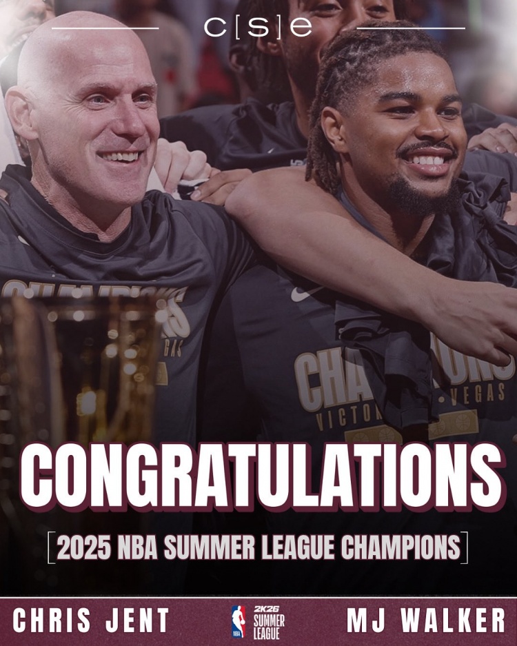 今夏带队夺队史首个冠军 美记：黄蜂助教詹特成尼克斯助教大热门