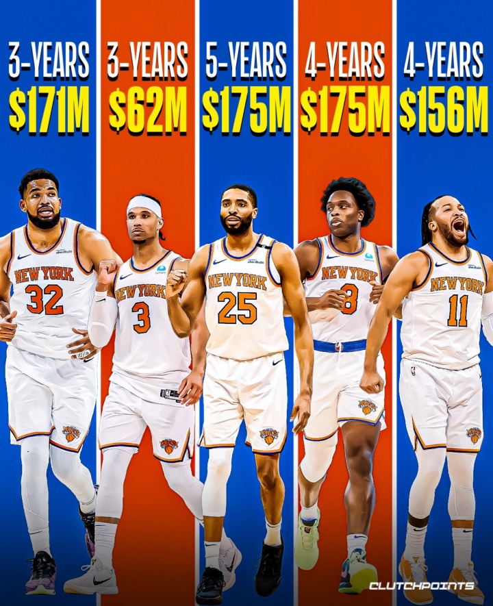 核心阵容已确定！美媒：尼克斯唯一的出路就是夺冠 不成功便成仁